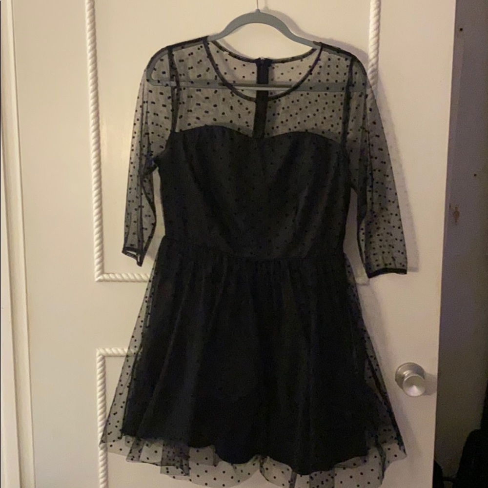Bongo polka dot party dress
